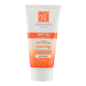 کرم ضد آفتاب بدون رنگ مای SPF30 مناسب پوست های معمولی و خشک | My Sunscreen Invisible Cream For Normal and Dry Skins SPF 30