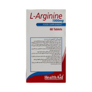 قرص ال آرژنین 1000 میلی گرم هلث اید | Health Aid L Arginine 1000 mg