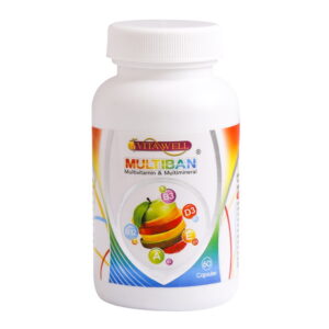 کپسول مولتی ویتامین مینرال مولتی بان ویتاول | Vitawell Multiban Capsule