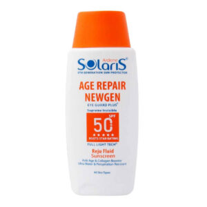 فلوئید ضد آفتاب و ضد چروک SPF50 سولاریس آردن مدل ایج ریپیر نیوژن | Ardene Solaris Age Repair Anti-Sun and Anti Wrinkle spf50 Fluid