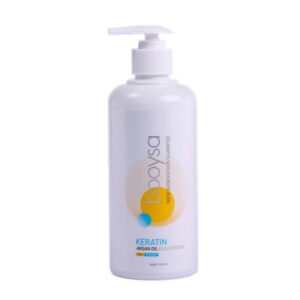شامپو حاوی کراتین، روغن آرگان و پروتئین‌ ابریشم بویسا  | Booysa Keratin Argan Oil & Silk Protein Daily Shampoo