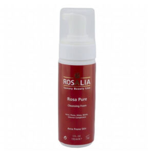 فوم پاک کننده صورت رزالیا مدل رزاپیور مناسب پوست چرب و جوشدار | Rosalia Rose Pure Foaming Face Wash For Acne Prone Skin