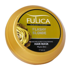 ماسک تقویت کننده و نرم کننده عمیق موهای بلوند فولیکا | Fulica Hair Mask For Flashy Blonde