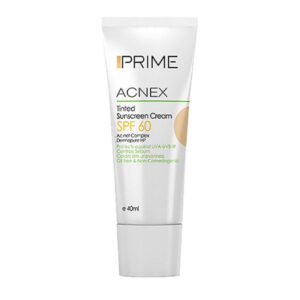 کرم ضد آفتاب رنگی SPF60 پریم رنگ بژ روشن | Prime Light Beige Acnex Sunscreen SPF60